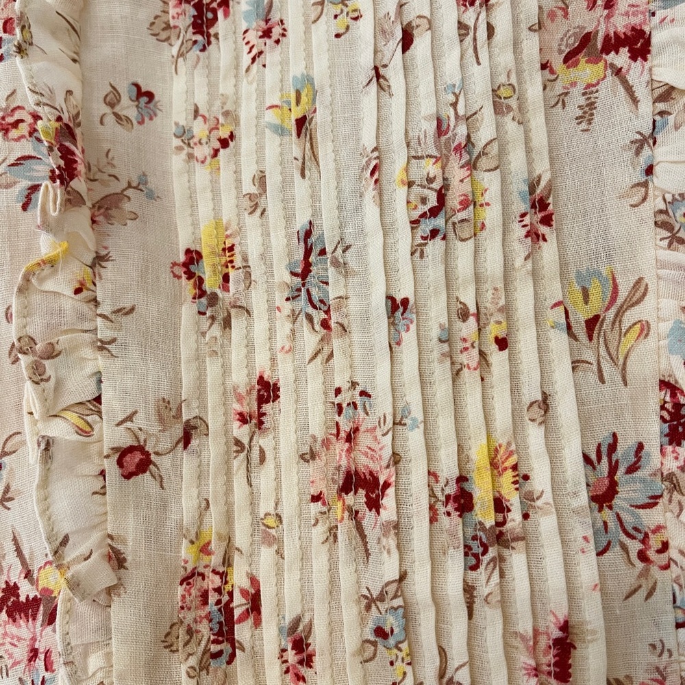 DOEN MISHA GIRLS 8 TUILERIES FLORAL TRADITIONAL COTTAGECORE SPRING EASTER DRESS - Picture 4 of 13